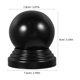 thumbnail image 5 of WEUVEB Cubiertas Protectoras Negras Para Postes De Con Elegante Y Fácil Instalación, 5 of 7