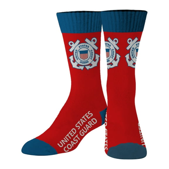 Aihccy U.S Military Coast Guard Socks Men's Cotton Crew Athletic Socks, Multipairs basketball socks absorb sweat and breathable sports socks- one Pair