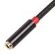thumbnail image 2 of 3.5mm Jack AUX AUDIO Male to Female Extension Cable with Microphone Stereo 3.5 Audio Adapter for PC, 2 of 5