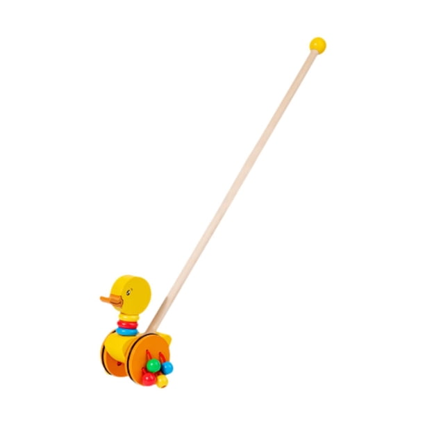 Empuje Los Juguetes de Aprendizaje para Caminar, Actividades de Aprendizaje Preescolar, Juguetes para Aprender a Caminar Pato