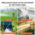 thumbnail image 4 of Portable Dual Motor Water Pump Diaphragm Pump Built-in Pressure Switch For Home ,Easy to Operate, 4 of 5