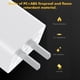 thumbnail image 3 of Adaptador de corriente QCY Blanco, 3 of 8
