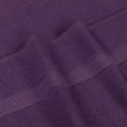 thumbnail image 4 of Luxurious Jumbo Bath Sheet 2 Piece, 600 GSM, 35 by 70 Inches, 100% Ring Spun Cotton, Highly Absorbent and Quick Dry Extra Large Bath Towel, Super Soft Towel, Plum, 4 of 5