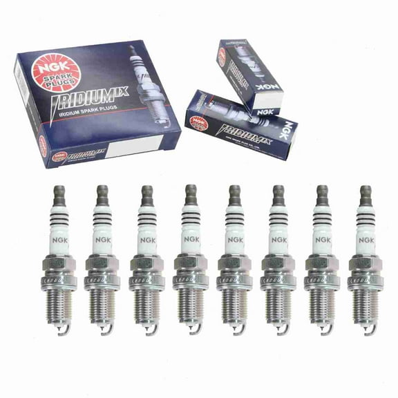 8 pc NGK 4919 Iridium IX Spark Plugs for 1UND-18-110 3153 3155 3157 4707 5302 5602 98079-5614F 999-06910-X9-005 BY481-BCPR6 IQ20 IQ20TT JE27-18-110 MZ602064 Q20-ZU11 Q20PR-P11 Q20PR-ZU11 Q20R-ZU11