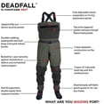 thumbnail image 5 of Compass 360 Deadfall Breathable STFT Chest Wader, XX-Large, 5 of 5