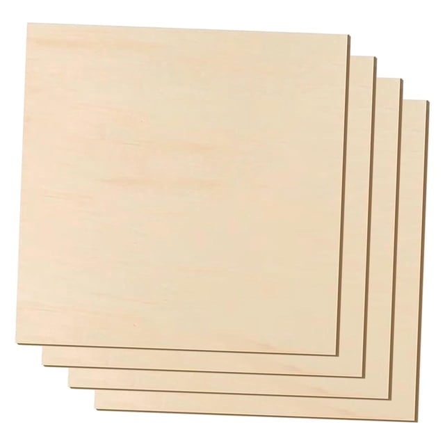 Material multifuncional para manualidades, hecho de madera de tilo, para dibujar, pintar y 15 mm