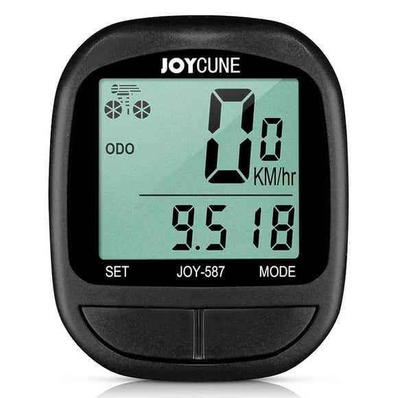 Bike Computer Waterproof Wired Speedometer and Stopwatch Cycle Bike Computer with Display for Outdoor Cycling