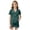 Green, variant on WUANDIXFA Girls Satin Pajamas Set 1T 2T 3T 4T 5T 6T Button Down 2 Piece Silk Pjs Shorts Set Ruffle Sleepwear,Green,18-24 Months