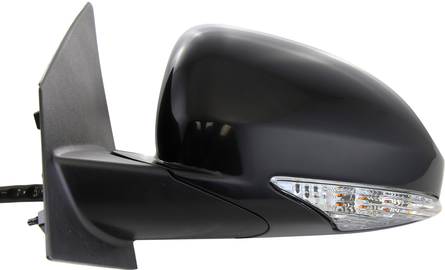 Mirror Compatible With 2008-2012 Buick Enclave Left Driver Side Heated In-housing Signal Light Paintable Kool-Vue