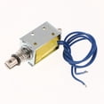 thumbnail image 3 of Electromagnet Tipo Push-pull Actuador Solenoide ZYE1-0630Z Terminales Kits de Instalación Eléctrica DC6V shamjiam Electroimán Push Pull, 3 of 8