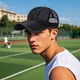 thumbnail image 5 of Gorra de béisbol de malla de moda, ajustable, transpirable, informal., 5 of 6