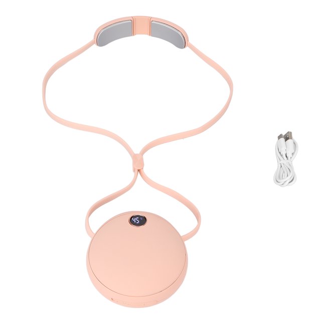 Calentador de cuello y manos USB Mini recargable de alta precisión Calentador de cuello y manos Rosa