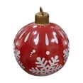 thumbnail image 1 of Bola inflable de Navidad Bola de Navidad de PVC Bola inflable Decoración personalizada 60 cm Bolas de fiesta de Navidad, 1 of 11