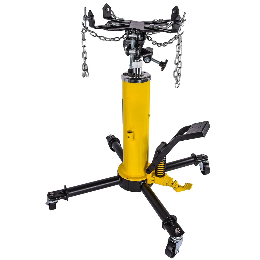JEGS 79021 Hydraulic Transmission Jack 1100 lb. Capacity 69.291 in
