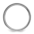 thumbnail image 2 of 925 Sterling Silver Rhodium Plated 9mm Flat Size 8 Band Ring for Women and Men - 8.0 Grams, 2 of 2
