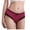 Wine, variant on Sexy Panties for Women Low Waist Triangle Bottoms with Lace Bow Breathable Non See Through Seamless Briefs Lace Underwear Cheeky Hipster Panties Stretch Brief 2026 Summer Outfits