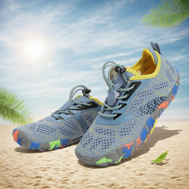 Zapatos acuáticos para niños, zapatos de playa descalzos, zapatillas deportivas de secado rápido para deportes acuáticos