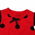thumbnail image 6 of WIBACKER 3-6M Baby Girls Polka Dots Ladybug Dress Up Costume with Hat Birthday Halloween Christmas Fancy Party Outfit, 6 of 8