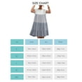 thumbnail image 1 of Robe Décontractée, Robe une Pièce à la Mode Col Rond pour l'École Gris m, 1 of 5