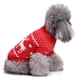 thumbnail image 3 of Suéter navideño para mascotas, ropa festiva para cachorros, abrigo de invierno para perros pequeños, para fiestas navideñas, festivales (rojo, S), 3 of 8