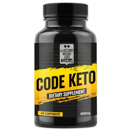 Keto Diet Pills That Work - Weight Loss Supplements to Burn Fat Fast - Boost Energy and Metabolism - Best Ketosis Supplement for Women and Men - Code Keto - 60 (What's The Best Diet Supplement For Weight Loss)