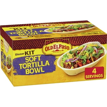 Old El Paso Soft Tortilla  Taco Dinner Kit With Mild Taco Sauce & Seasoning Mix, 10.9 oz.