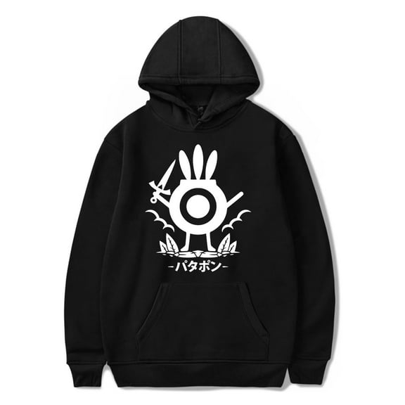 Patapon Merch Hoodie Men's Hip Hop Printing Pullover Hooded Sweatshirts
