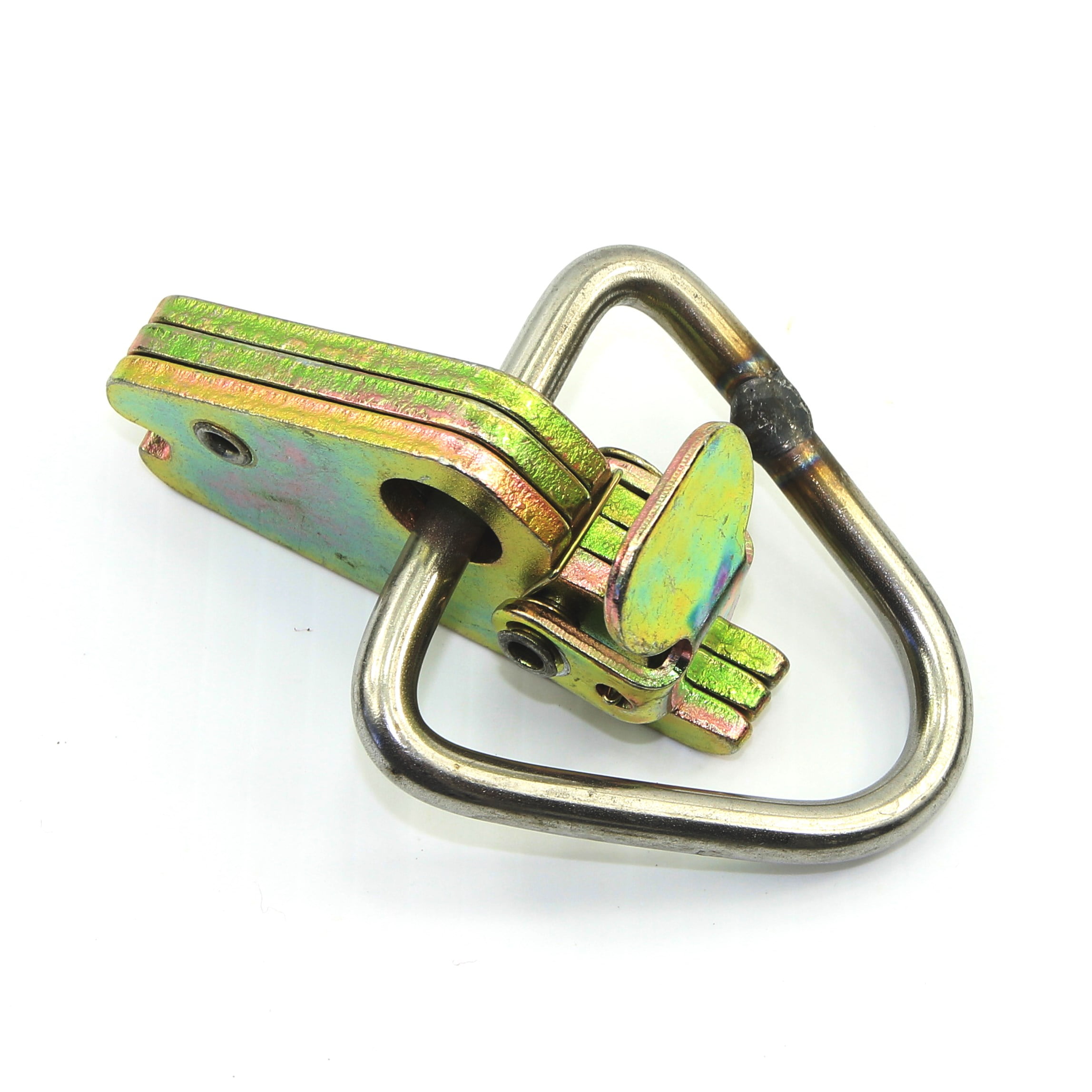 (Pack of 8) E Track Triple Plates Tie Down Fitting Triangular HEAVY