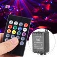 thumbnail image 4 of Mini controlador de luz de tira LED atenuador 20 botones Control remoto de música infrarroja DC12-24V, 4 of 8