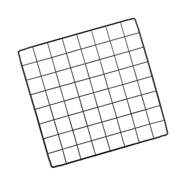 Transemion Portable Pet Playpen Panel Cage Fence Metal Guinea pig Wire Black General Grid 1Set