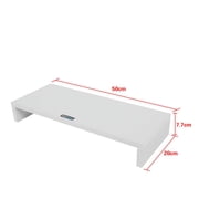 Wooden Computer Monitor Stand,Wooden Stand Monitor Riser Desktop Organizer,Wooden