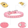 thumbnail image 4 of Mumup Small Dog Collar for Female Dogs,Rhinestone Puppy Collar Girl Crystal Jeweled Sparkling Diamond Bling Cat Collar for XXS Xs Small Medium Large Breed Pet Kitten, 4 of 5