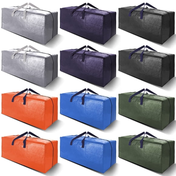 Bolsas de mudanza VELVETSURE, resistentes, extra grandes, paquete de 12