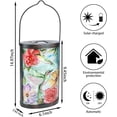 thumbnail image 3 of MUMTOP Solar Outdoor Hanging Lantern, Rust-Resistant, 3 of 7