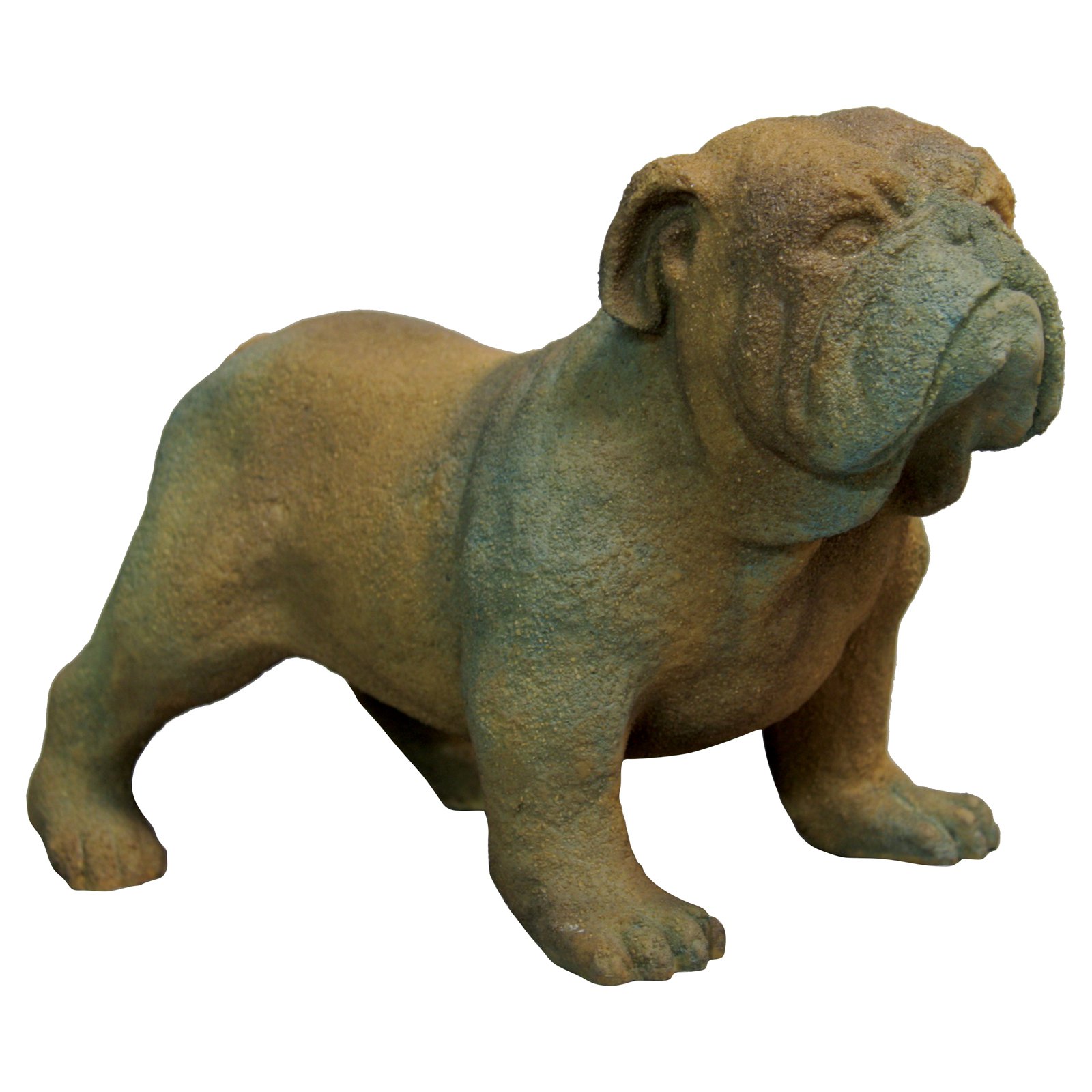 Orlandi Statuary Little Bulldog Garden Statue