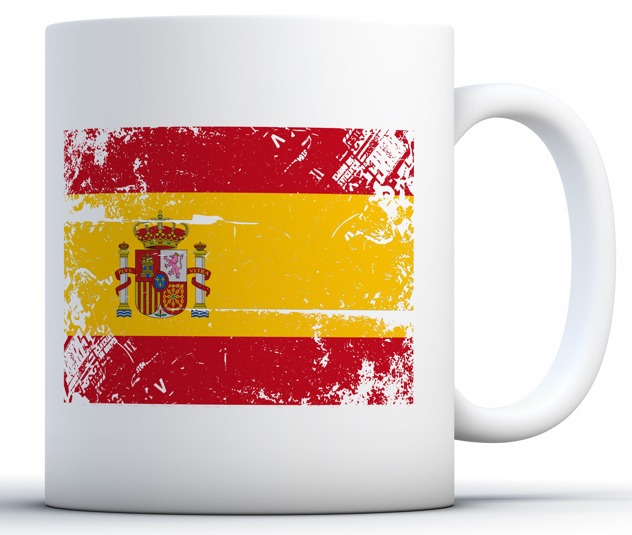 Awkward Styles Spain Flag Coffee Mug Flag of Spain Spanish Mug Gifts