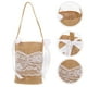 thumbnail image 4 of 2 cajas de dulces con flores, cestas de lino para bodas, hermosas bolsas para guardar dulces., 4 of 5