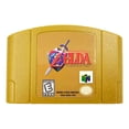 thumbnail image 1 of La Leyenda de Zelda Ocarina Of Time Nintendo 64 Gold Salva Físico, 1 of 8