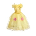 thumbnail image 5 of Vestido de Bella para niña, disfraz de princesa elegante de Navidad para niños, disfraz de Blancanieves para Halloween, fiesta de disfraces de fantasía de 3 a 10 años, 5 of 5