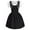 Black, variant on Oktoberfest Bavarian Dirndl Dress Women's Plus Size German Dress Square Neck Apron Oktoberfest Outfit for Events and Parties