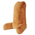 thumbnail image 6 of Home Soft Things DO-IT-YOURSELF Faux Fur Bedrest Pillow Backrest Pillow - Burnt Orange - 28" x 30" x 17", 6 of 9