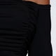 thumbnail image 5 of TaTaai Ladies Off Shoulder Long Sleeve Pleated Bodycon Dress Solid Color Elegant Slim Fit Stretch Fabric Comfortable Dress for Spring Summer Party Vacation and Daily Wear Gift, 5 of 6