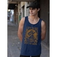 thumbnail image 2 of Fun Frog On Guitar Graphic Shirt Tank Top Men's, 2 of 3