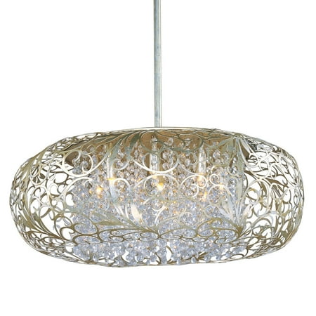 Maxim Lighting Arabesque Nine Light Pendant Golden Silver Finish With Beveled Gl Maxim Lighting Arabesque Nine Light Pendant Golden Silver Finish With Beveled Gl