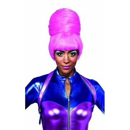 Nicki Minaj Pink Bun Wig Pop Singer Beautiful Licensed Accessory