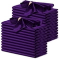 thumbnail image 1 of Servilletas de satén P Pothuiny cuadradas, 24 unidades, color morado, 43 x 43 cm, 1 of 7