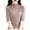 Khaki, variant on Wdgfv Women's Pullover Knit Top Fall Winter Semi High Neck Knitted Pullover Sweater Slim Fit Ribbed Texture Versatile Casual Blouse