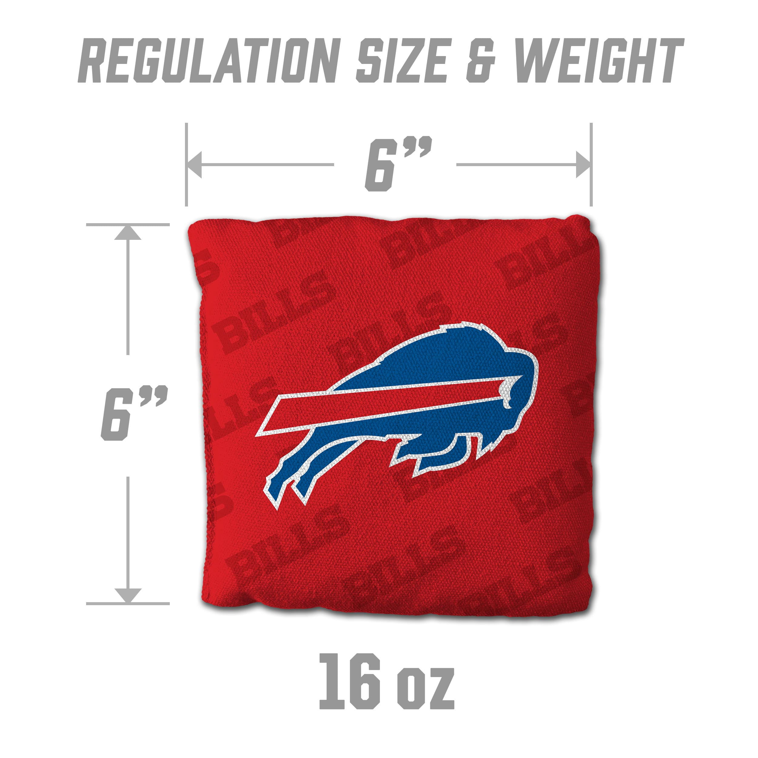 NFL Buffalo Bills Cornhole Bags - 4PK - Red