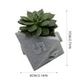 3D Dice Flowerpot RPG Dice Succulent Flowerpot Large Garden Outdoor
