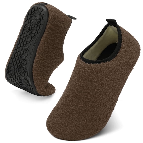Womens Mens House Slippers Slip-Resistant Portable Travel Shoes